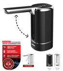 Sanford SF1801BWD Rechargeable Automatic Water Dispenser – 1200mAh battery, one-touch operation, USB charging, and universal bottle compatibility for easy, hygienic water dispensing at home or office.