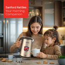 Sanford SF1868EK 1.7 L Electric Kettle – Fast Boiling, Auto Shut-Off, and Cordless Design for Home