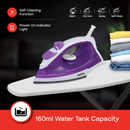 Sanford SF48SI 2200W Steam Iron – Ceramic Soleplate , powerful steam boost, adjustable temperature control, and self-cleaning system designed for fast, smooth, and efficient ironing at home.