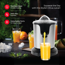 Sanford SF5554CJ 2-in-1 Citrus Juicer – Versatile juicer for fresh orange and lemon juice with easy operation and quick cleanup