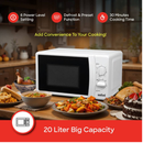 Sanford SF5629MO 20L Microwave Oven 1150W Countertop – Fast, Energy-Efficient Microwave with Easy-to-Use Controls
