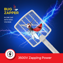 Sanford SF640MK Foldable Mosquito Bat with 3500V Zapping Power, Portable High-Power for fast and effective insect control at home or outdoors