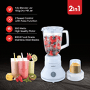 Sanford SF6803BR 2-in-1 Blender with Mill 350W 1.5L – Powerful Blender with Mill for Smoothies, Grinding, and Food Prep
