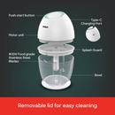 Sanford SF6814FP Rechargeable Food Chopper – Portable Multi-Function Electric Chopper