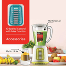 SF6820BR 2-in-1 Blender with Mill 400W 1.5L&nbsp; – Powerful Blender and Mill for Smoothies, Grinding, and Food Preparation
