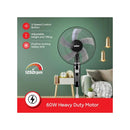 Sanford SF938SFN 18-Inch Stand Fan 60W 1300RPM – Powerful Adjustable height, multiple speeds, and quiet operation perfect for home or office cooling.