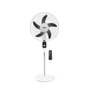 Sanford SF974RSFN 18-Inch Rechargeable Stand Fan with Solar Panel – Powerful, strong airflow, height-adjustable design, and long backup time
