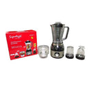 Signature SG-161A 4-in-1 Multifunctional Blender – Blend, Chop, Grind & Mix with Ease, Perfect for Home, Office & Small Commercial Use
