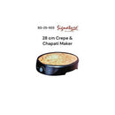 Signature SG-ZS-503 28cm Crepe & Chapati Maker (800W) – Fast Heating, Non-Stick Surface, Easy-to-Use, Perfect for Home, Office & Small Commercial Kitchens