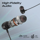Promate Silken-ENC Ergonomic In-Ear USB-C Wired ENC Stereo Earphones – High Fidelity Noise Cancelling Earphones for Music, Calls, Gaming, and Professional Use
