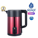 Nunix SJN002 2.5L Plastic Cordless Electric Kettle – Fast Boiling, Durable &amp; Safe Operation