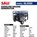 Sali SL5500 5500W Gasoline Engine Generator – High-Power Portable Generator for Home, Workshop & Outdoor Use