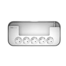 LDNIO SN5311 Universal Management Power Strip Box, 5 Sockets, 2 M Cord Extension Smart Power Socket