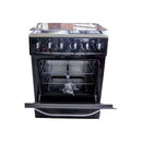 Sarahtech ST60FS3E1 3+1 60×60 Free Standing Cooker with Electric Oven – Durable Stainless Steel Design, Powerful Burners &amp; Spacious Oven for Modern Kitchens