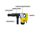 Stanley  STHM5KH-B5 1010W 5Kg Corded Hex Chipping Hammer – Heavy-Duty Concrete & Masonry Demolition Tool