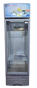 SmartPro SVS-450 330 Litres Upright Showcase Display Refrigerator – Bright LED Lighting, Fast Cooling &amp; Energy Efficient