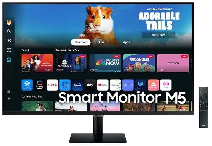 Samsung Smart Monitor M5 27" FHD (LS27DM500EMXUE)