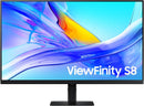 Samsung S8 ViewFinity 32 inch UHD HDR USB-C Monitor, Height, Pivot, Swivel Tilt Adjustable (LS32B800PXMXUE)