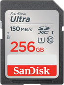 SanDisk Ultra UHS-I 256GB memory card front