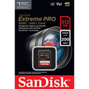 SanDisk 512GB Extreme Pro UHS-I MicroSDXC 200MB/s – Fast Memory Card for Cameras & Phones(SANDEXTPRO512GB200MB)