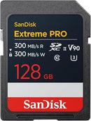 SanDisk Extreme PRO 128GB SDXC UHS-II V90 memory card