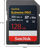 SanDisk Extreme PRO 128GB 8K video memory card