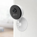 EZVIZ C1C-B Wi-Fi camera mounted on wall using magnetic base kit in Nairobi Kenya