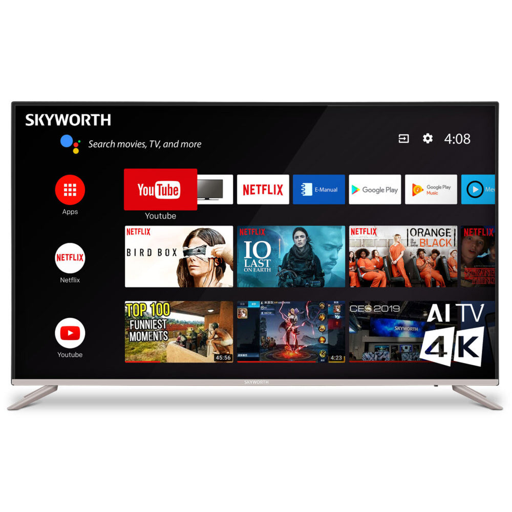 新品 SKYWORTH 43型4K スマートテレビ　Google TV Skyworth 43G6500G 43'' Smart 4K Google TV | Digital Store