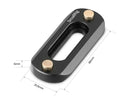 SmallRig 2172 48mm Mini Quick Release NATO Rail – Compact mounting rail for fast attachment, secure locking, and flexible accessory setup