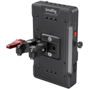 SmallRig 3202 V-Mount Battery Adapter Plate with Crab-Shaped Clamp – Reliable mounting solution that securely attaches V-mount batteries for stable and flexible power setup in video production