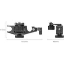 SmallRig 3411 15mm Rod Support for 2660 Matte Box – Provides secure 15mm rod mounting for enhanced stability and reliable matte box support