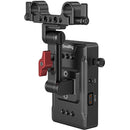 SmallRig 3499 V Mount Battery Adapter Plate (Basic Version) with Extension Arm – Provides reliable power mounting support for cameras and accessories with flexible positioning for professional shooting setups