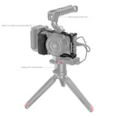 SmallRig 3538 Cage with Grip for Sony ZV-E10 – Protective camera cage with grip that enhances stability, handling, and accessory mounting for improved shooting control