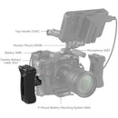 SmallRig 4015 Side Handle with 1/4"-20 Screws – Comfortable grip handle that improves camera control, stability, and ease of handheld shooting