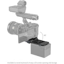 SmallRig 4064 Compact V-Mount Battery Mounting System – Compact power mounting solution for securely attaching V-mount batteries and improving rig flexibility
