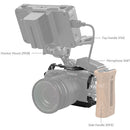 SmallRig 4230 Cage for FUJIFILM X-S20 – Protective camera cage that enhances stability, expands mounting options, and supports professional shooting setups