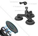 SmallRig 4468 Triple Magnetic Suction Cup Mounting Support Kit for Action Cameras – Strong and stable mounting system for secure camera attachment and versatile shooting positions