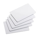 iPhone tapping white NTAG213 NFC card to open digital business card in Nairobi Kenya