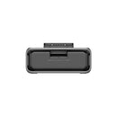 EcoFlow EB300 Smart Extra Battery front view showing top attachment clip and release latch