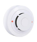 Asenware AW-CSD311 conventional smoke detector showing 360-degree dual red LED alarm indicators