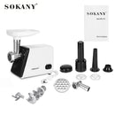 Sokany SK-312 2500 watts Meat Grinder – A powerful kitchen appliance that makes meat processing fast, easy, and efficient for everyday home cooking and food preparation