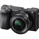 Sony Alpha a6400 Mirrorless Digital Camera with E PZ 16-50mm f/3.5-5.6 OSS Lens