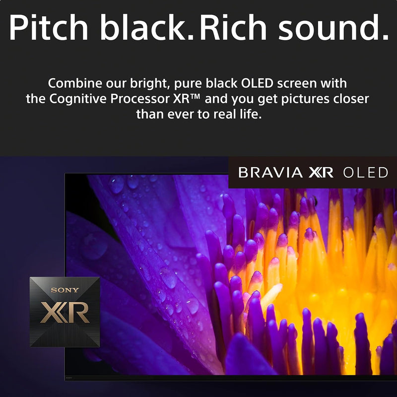 Sony Bravia 65 Inches XR Series Class A80L 4K Ultra HD Smart OLED Google TV (XR-65A80L)