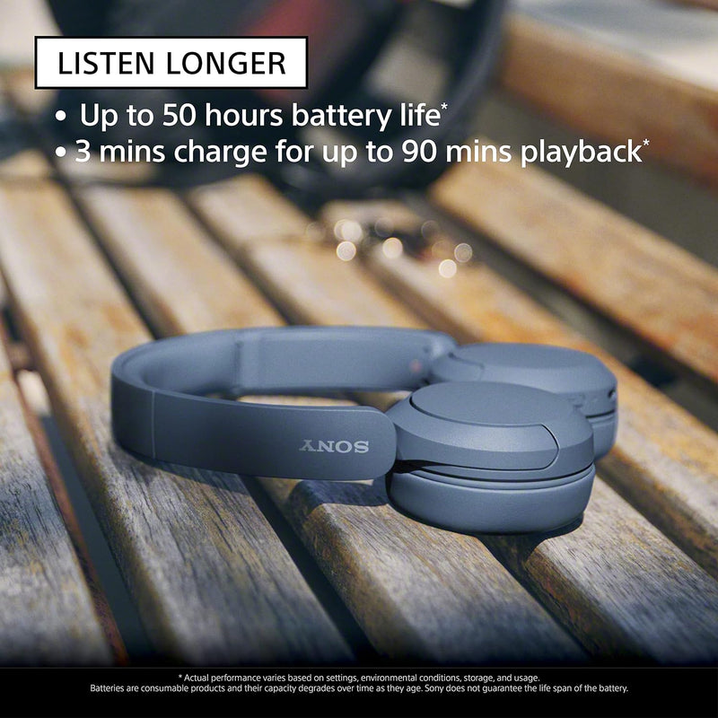 Sony WH-CH520 On-Ear Bluetooth Wireless Headphones