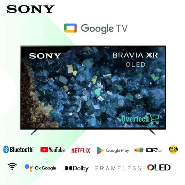 Sony A80L 77 inch OLED TV 4K Ultra HD HDR ALLM Dolby Voice Remote 100Hz BRAVIA XR Google TV (77A80L) IM1