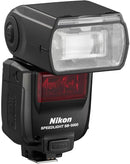 Angled front profile of the Nikon SB-5000 Speedlight radio-controlled camera flash, available at Digital Store in Nairobi Kenya