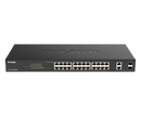 D-Link DGS-1100-26MPV2 24-Port Gigabit PoE Smart Managed Switch 370W front view sold in Nairobi Kenya