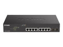 D-Link DGS-1100-10MPV2 8-Port Gigabit PoE Smart Managed Switch 130W front view sold in Nairobi Kenya