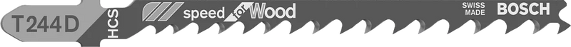 Bosch T 244 D Speed for Wood Jigsaw Blades (2608630058)