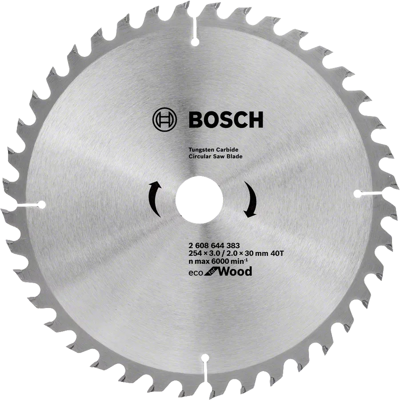 Bosch 60T ECO for Wood Circular Saw Blades 184 mm x 2.2/1.4 mm x 20 mm